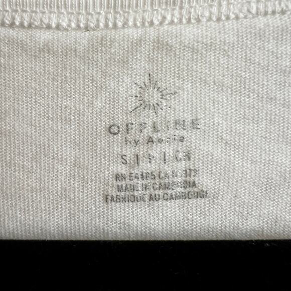 Offline by Aerie Animal Graphic T Shirt Comfy Loungewear Athleisure Small - Picture 5 of 6
